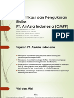 Identifikasi Dan Pengukuran Risiko PT AirAsia Indonesia
