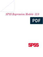 SPSS Regression Models 12.0