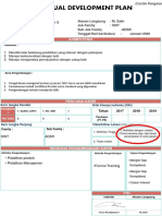 Formulir IDP YPS Backup