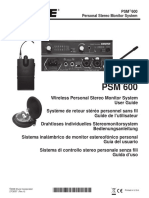 PSM600 Guide es-ES