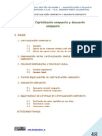 Unidad 4 Capitalización Compuesta y Descuento Compuesto Web