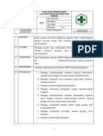 SOP Evaluasi Kesesuaian Layanan Klinis Dengan Rencana Terapi Atau Asuhan