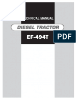 Katalog Yanmar Tracktor EF494T PDF