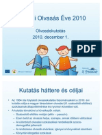 OSZK Olvasaskutatasi Eredmenyek 2010