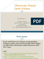 Hasil Observasi Batok Kelapa