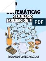 MATEMATICAS - Seminario Explicacion Final 23 Enero