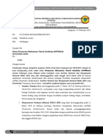 UNDANGAN MUNAS - Himpunan Mahasiswa Teknik Geofisika ANTERAJA