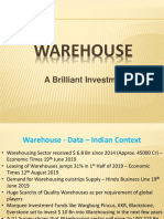 Warehouse - An Investment Opportunity