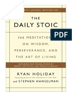 Daily Stoic Meditations on Wisdom and Living