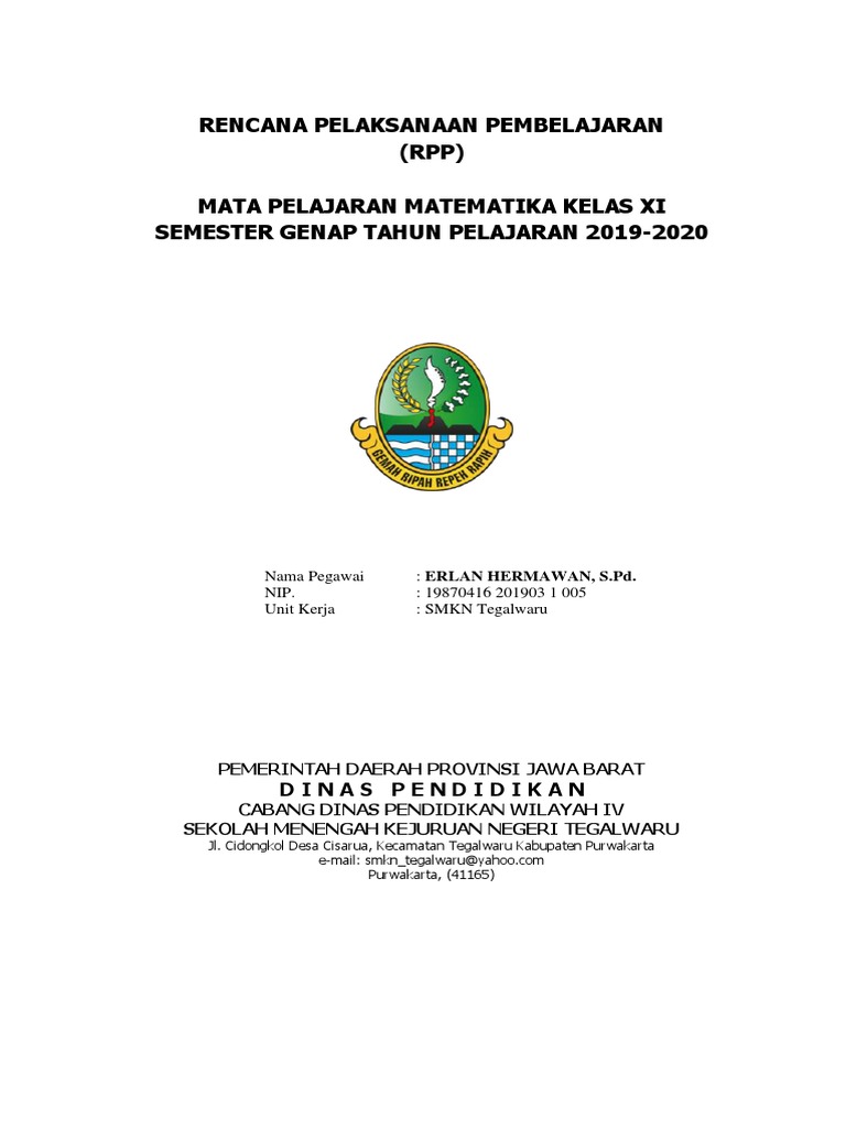 Cover Rpp Terbaru