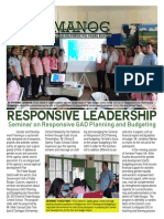 Seminar on Responsive GAD Planning and Budgetting