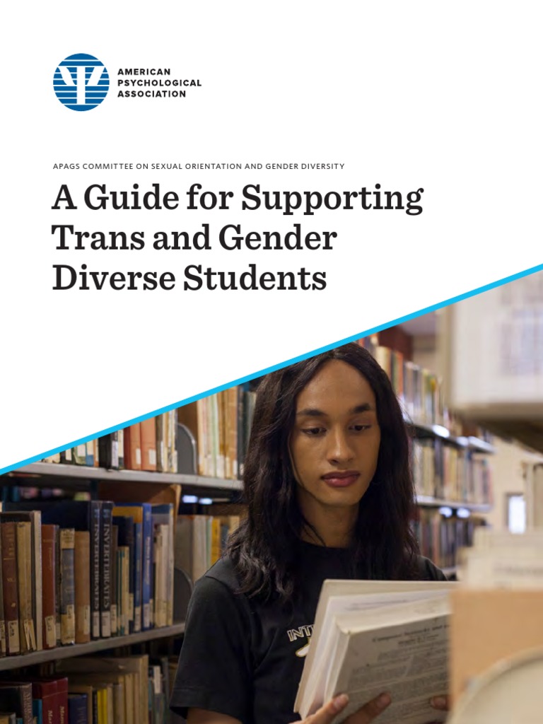 Supporting Trans and Gender Diverse Students | PDF | Transgender ...