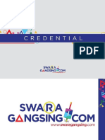 Credential PT. Swara Gangsing