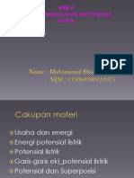 BAB 4 Energi Potensial Listrik Dan Potensial Listrik