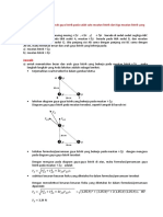 Analisis gaya listrik pada muatan di segitiga