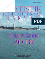 Statistik Kesejahteraan Rakyat Kabupaten Karimun 2018