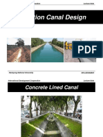 Canal Design PDF