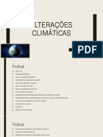 Trabalho Das Alterações Climáticas - Diogo Matias