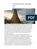 The Tower of Babel and the Struggle to Be Like God.docx