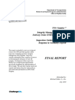 (2004) Integrity Management Program Delivery Order DTRS56-02-D-70036-Inspection Guidelines For Timely Response To Geometry Defects