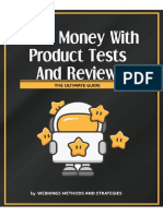Earn Money With Product Tests and Reviews