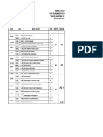 Jadwal Kuliah