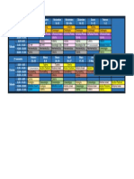 Horarios Máster 2018-19