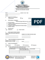 MAPEH Profiling