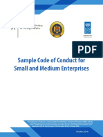 Sample Code of Conduct For Small and Medium Enterprises PDF