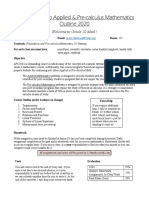 Apc20s Course Outline Parent Connect Instructions