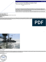 Oakland Bay Bridge Pile Connection Plate Welding Investigation Report PDF