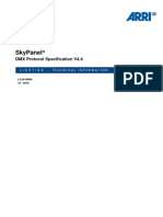Arri Skypanel DMX Protocol Specification v4 4 en Okt2018 Data