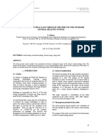 (22847197 - Journal of Applied Engineering Sciences) Calculation of Heat Loss Through The Pipes of The Interior Central Heating System