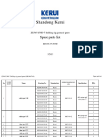 06 Spare Parts List