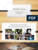 Menulis Novel