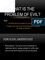Lesson 5 - The Problem of Evil