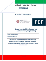 Mec 314a Lab Manual 2019