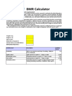 BMR Calculator