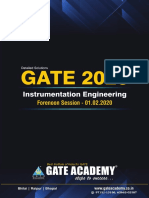 GATE IN 2020 With Answer Key + Images PDF