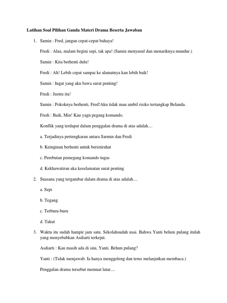 Contoh soal teks drama.docx