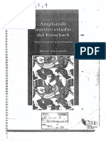 Ampliando Nuestro Estudio Del Rorschach. Caps. III, VIII, y IX (Libro) - LUNAZZI, H PDF