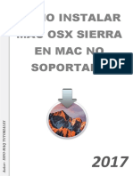 Instalar Mac Sierra en Equipos No Soportados - INFOMAQ TUTORIALES PDF