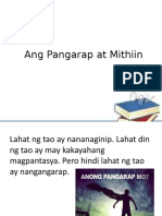 Ang Pangarap at Mithiin