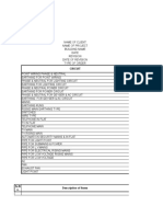 Point Wiring Rates