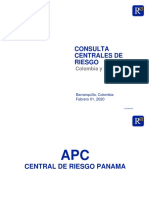 Instructivo Central de Riesgo APC Panama