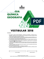 Vestibular 2018 BIO-QUI-GEO