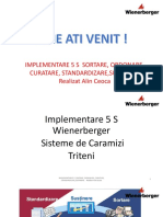 Implementare 5 S  