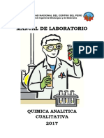 Manual de Laboratorio de Quimica Analitica Cualitativa