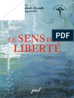 Le Sens de La Libert