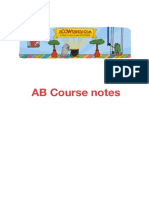 ACCA AB (F1) Course Notes PDF